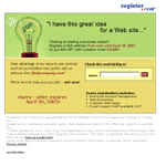 Proposed mailer, April 2003